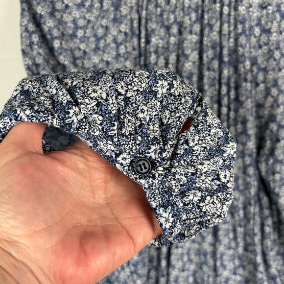 Jones New York Women ¾ Sleeve Split Neck Blouse Top Sz 2X Coastal Beachy Comfort - Picture 4 of 12